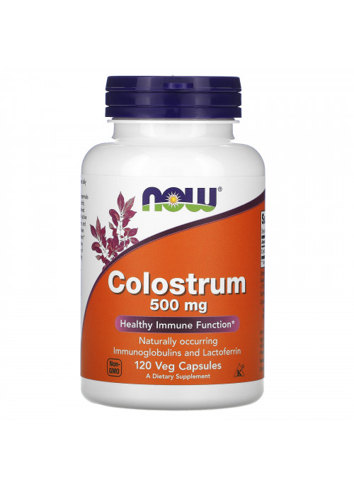 Now Foods, Colostrum, 500 mg, 120 Veg Capsules