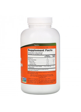 Now Foods, Psyllium Husk Caps, 500 mg, 500 Veg Capsules