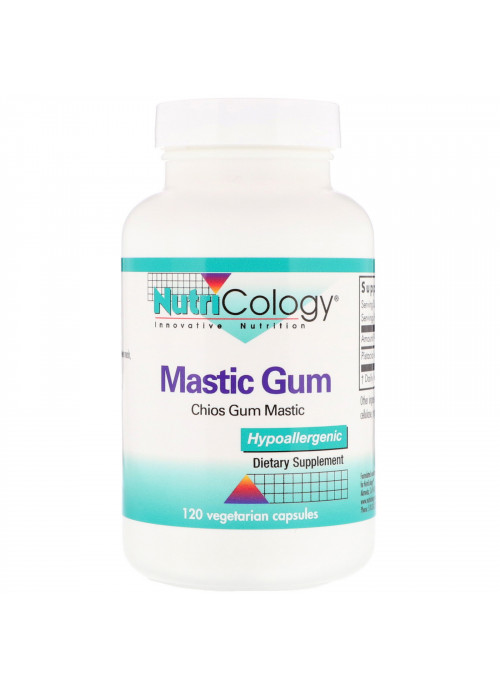 Nutricology, Mastic Gum, 120 Vegetarian Capsules