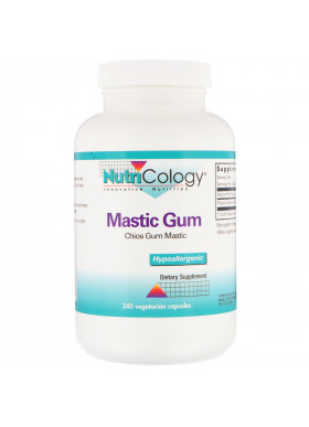 Nutricology, Mastic Gum, Chios Gum Mastic, 240 Vegetarian Capsules