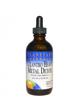 Planetary Herbals, Cilantro Heavy Metal Detox, 4 fl oz (118.28 ml)