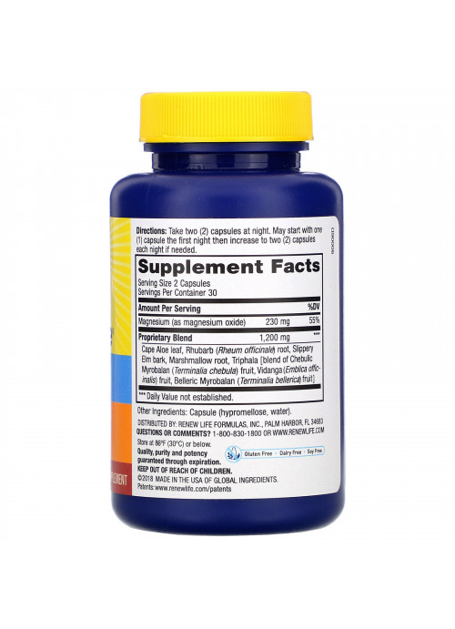 Renew Life, Cleanse More, 60 Vegetarian Capsules