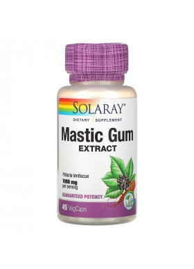 Solaray, Mastic Gum Extract, 1,000 mg, 45 VegCaps