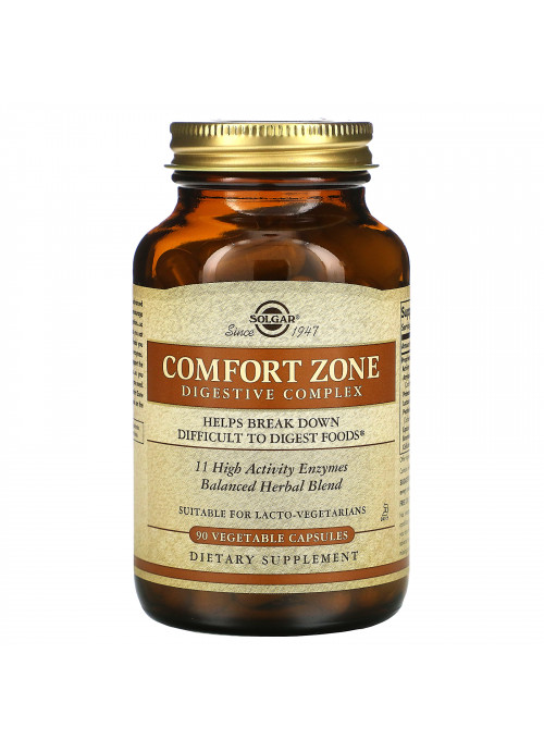 Solgar, Comfort Zone Digestive Complex, 90 Vegetable Capsules