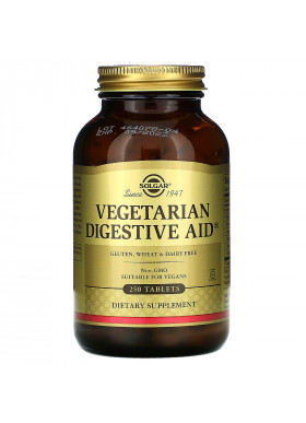 Solgar, Vegetarian Digestive Aid, 250 Tablets