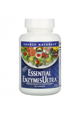 Source Naturals, Essential Enzymes Ultra, 90 Capsules