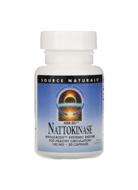 Source Naturals, NSK-SD Nattokinase, 100 mg, 30 Capsules