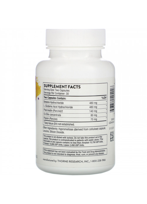 Thorne Research, Bio-Gest, 60 Capsules