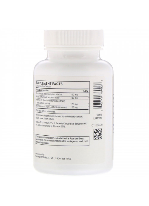 Thorne Research, Liver Cleanse, 60 Capsules