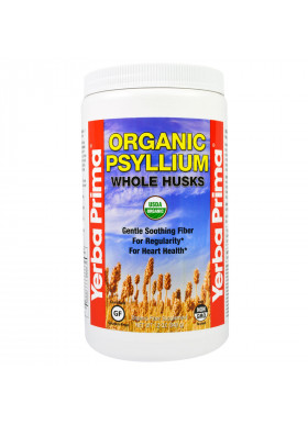 Yerba Prima, Organic Psyllium Whole Husks, 12 oz (340 g)