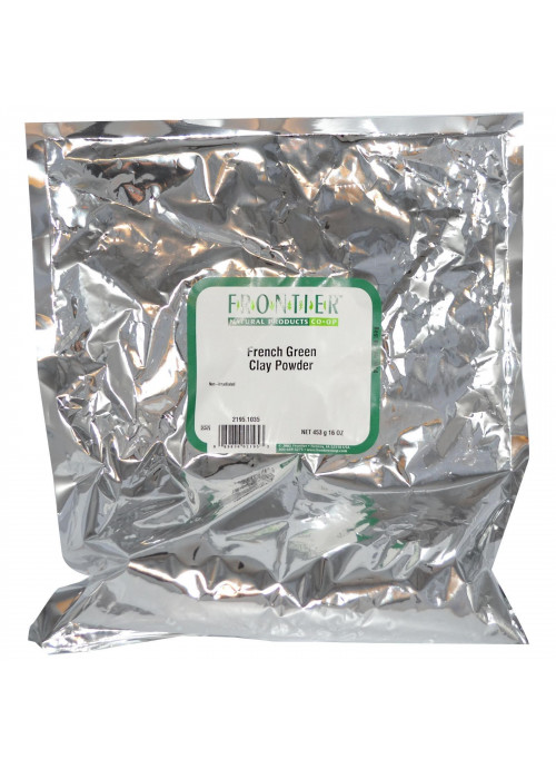 Frontier Natural Products, French Green Clay Powder, 16 oz (453 g)