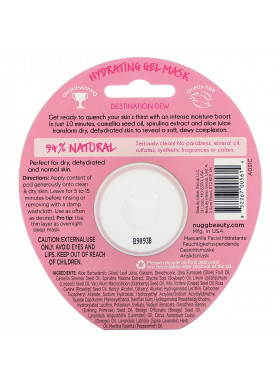 Nugg, Aqua Boost Hydrating Gel Mask, 0.33 fl oz (10 ml)