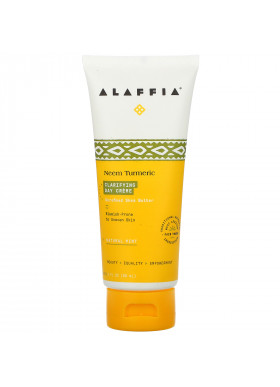 Alaffia, Neem Turmeric Clarifying Day Cream, Natural Mint, 3 fl oz (88 ml)