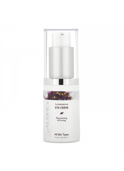 Aubrey Organics, Lumessence Eye Cream, All Skin Types, .5 fl oz (15 ml)