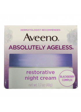 Aveeno, Absolutely Ageless, Restorative Night Cream, 1.7 oz (48 g)