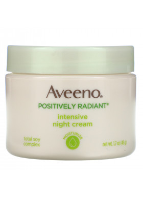 Aveeno, Active Naturals, Positively Radiant, Intensive Night Cream, 1.7 oz (48 g)