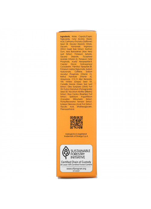 Azelique, Age Refining Eye Treatment, with Azelaic Acid, Rejuvenating and Hydrating, No Parabens, No Sulfates, .5 fl oz (15 ml)