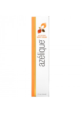 Azelique, Age Refining Night Cream, with Azelaic Acid, Moisturizing and Hydrating, No Parabens, No Sulfates, 1.7 fl oz (50 ml)