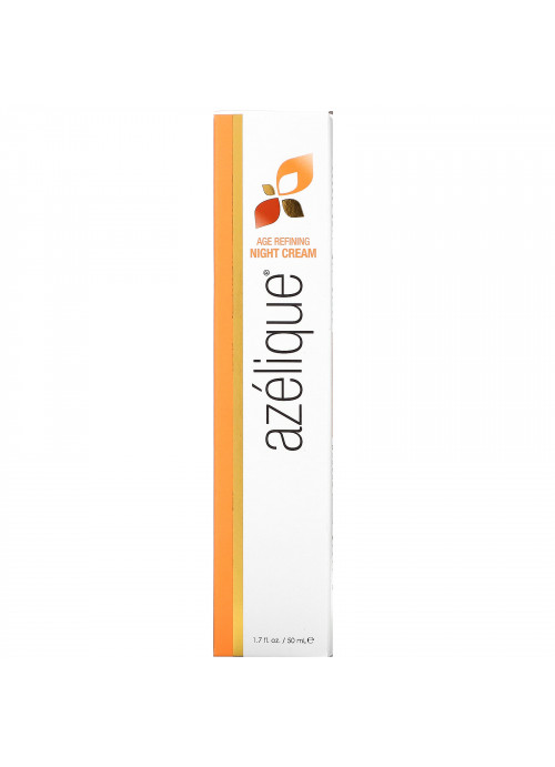 Azelique, Age Refining Night Cream, with Azelaic Acid, Moisturizing and Hydrating, No Parabens, No Sulfates, 1.7 fl oz (50 ml)