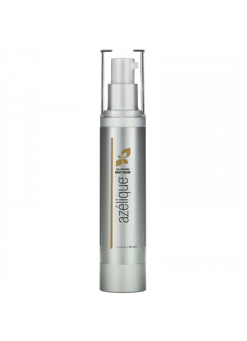 Azelique, Age Refining Night Cream, with Azelaic Acid, Moisturizing and Hydrating, No Parabens, No Sulfates, 1.7 fl oz (50 ml)