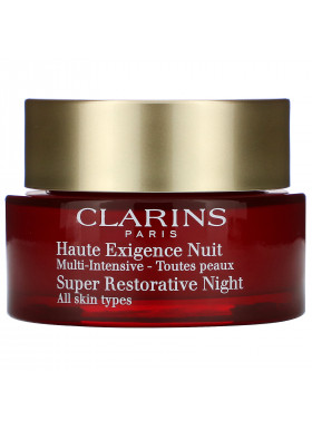 Clarins, Super Restorative Night Cream, 1.6 oz (50 ml)