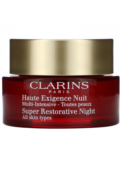 Clarins, Super Restorative Night Cream, 1.6 oz (50 ml)
