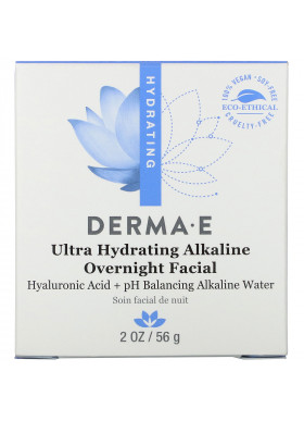 Derma E, Ultra Hydrating Alkaline Overnight Facial, 2 oz (56 g)