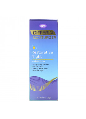 Differin, Restorative Night Moisturizer, 2.5 oz (71 g)