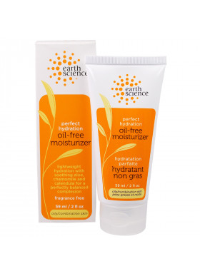 Earth Science, Perfect Hydration, Oil-Free Moisturizer, Fragrance Free, 2 fl oz (59 ml)