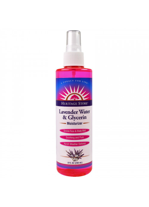 Heritage Store, Lavender Water & Glycerin Moisturizer, 8 fl oz (240 ml)