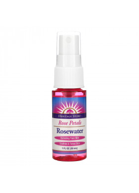 Heritage Store, Rose Petals, Rosewater, 1 oz (30 ml)