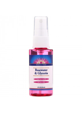 Heritage Store, Rosewater & Glycerin, Atomizer Mist Spray, 2 fl oz (59 ml)