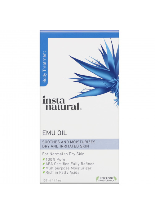 InstaNatural, Emu Oil, Body Treatment,  4 fl oz (120 ml)