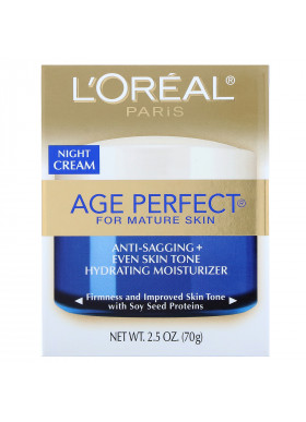 L'Oreal, Age Perfect, Night Cream, 2.5 oz (70 g)