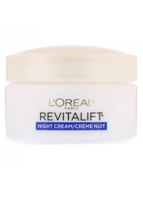 L'Oreal, Revitalift Anti-Wrinkle + Firming, Night Moisturizer, 1.7 oz (48 g)