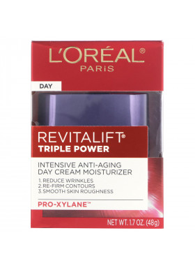 L'Oreal, Revitalift Triple Power, Intensive Anti-Aging Day Cream Moisturizer, 1.7 oz (48 g)