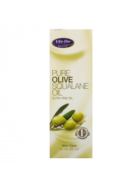Life-flo, Pure Olive Squalane Oil, 2 fl oz (60 ml)