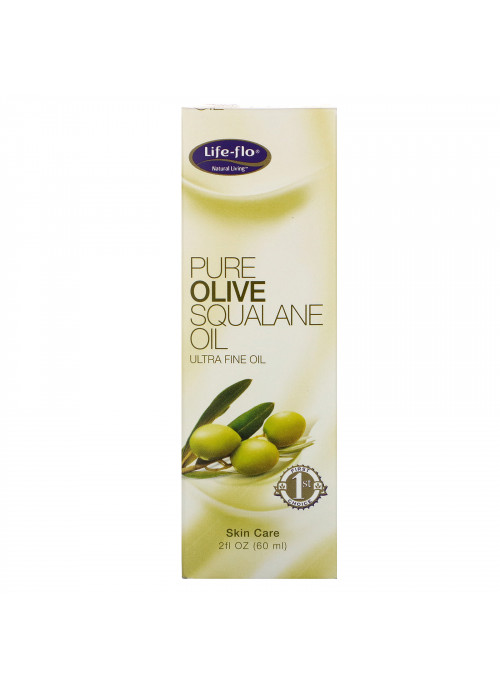 Life-flo, Pure Olive Squalane Oil, 2 fl oz (60 ml)