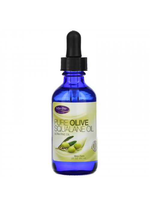 Life-flo, Pure Olive Squalane Oil, 2 fl oz (60 ml)