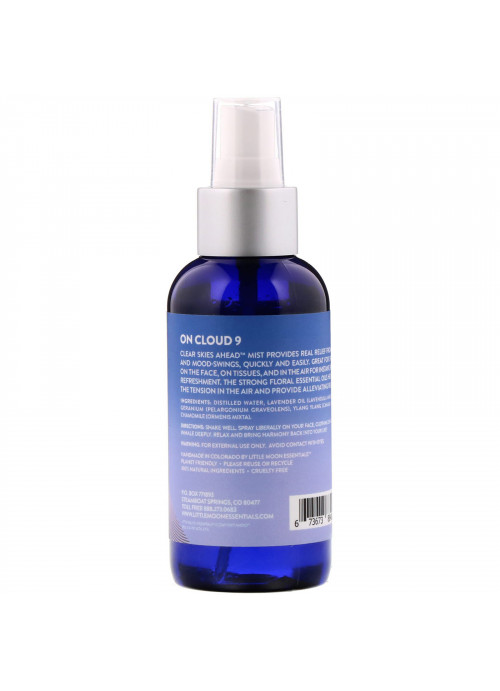 Little Moon Essentials, Clear Skies Ahead, Soothing Mist, 4 fl oz (118 ml)