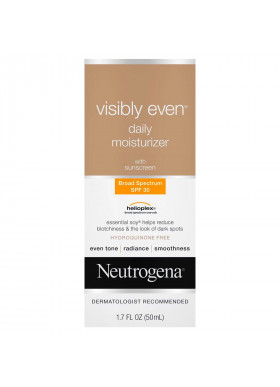 Neutrogena, Visibly Even, Daily Moisturizer with Sunscreen, SPF 30, 1.7 fl oz (50 ml)