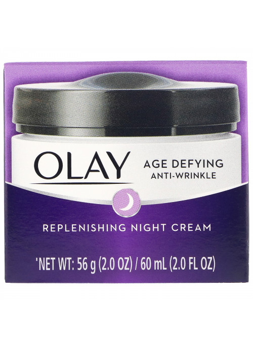 Olay, Age Defying, Anti-Wrinkle, Night Cream, 2 fl oz (60 ml)