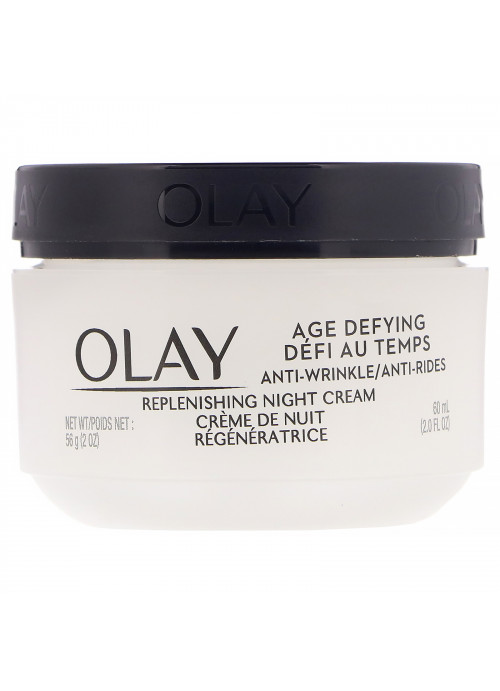 Olay, Age Defying, Anti-Wrinkle, Night Cream, 2 fl oz (60 ml)