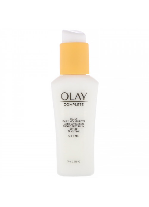 Olay, Complete, UV365 Daily Moisturizer, SPF 30, Sensitive,  2.5 fl oz (75 ml)