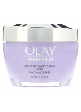 Olay, Regenerist, Night Recovery Cream, Fragrance-Free, 1.7 oz (48 g)