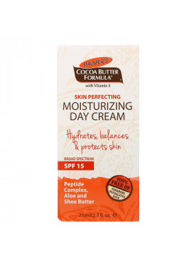 Palmer's, Cocoa Butter Formula, Skin Perfecting, Moisturizing Day Cream, SPF 15 Broad Spectrum, 2.7 oz (75 ml)