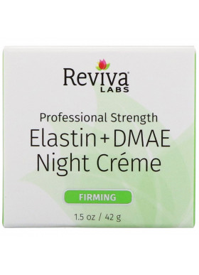 Reviva Labs, Elastin + DMAE Night Creme, 1.5 oz (42 g)