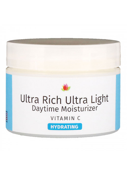 Reviva Labs, Ultra Rich Ultra Light Daytime Moisturizer with Vitamin C, 1.5 oz (42 g)