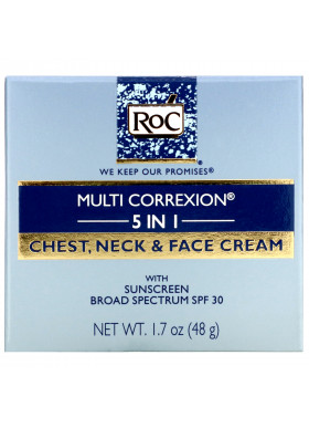 RoC, Multi Correxion 5 in 1, Chest, Neck & Face Cream, 1.7 oz (48 g)