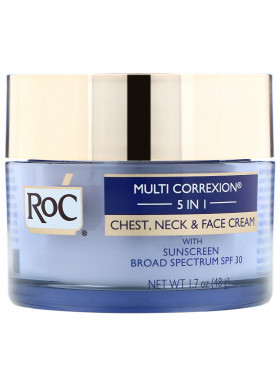 RoC, Multi Correxion 5 in 1, Chest, Neck & Face Cream, 1.7 oz (48 g)